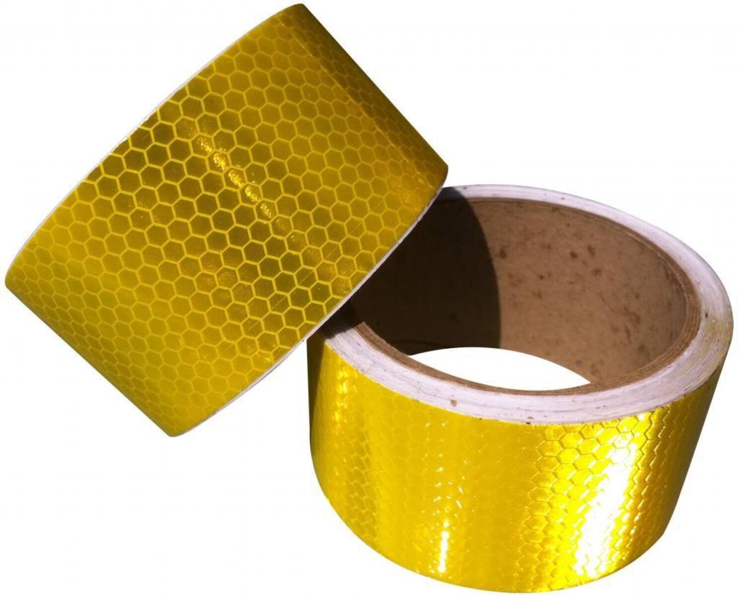 SEÑALIZACION - CINTA REFLECTIVA AMARILLA ANCHO 15CM TAXI X METRO 3M 