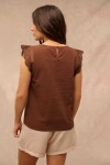 BLUSA VERA CHOCOLATE BLUSA VERA CHOCOLATE