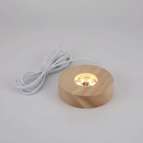 Base Con Luz Led Circular Repuesto Base Con Luz Led Circular Repuesto