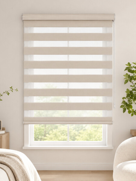 CORTINA ROLLER CEBRA BEIGE