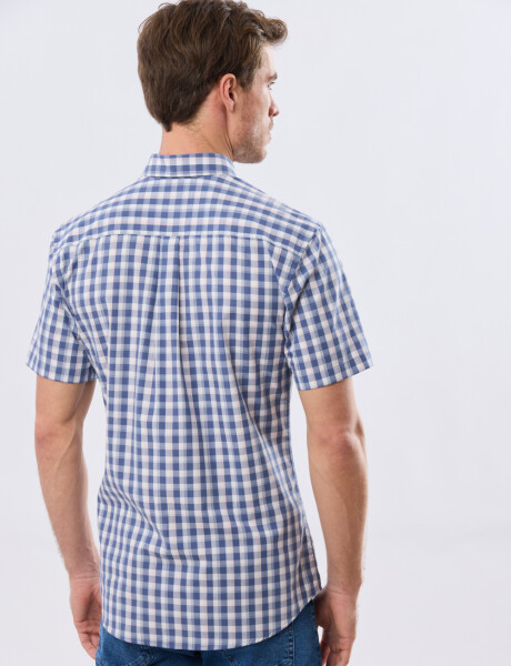 CAMISA CUADROS Azul
