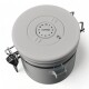 Recipiente Hermetico Ac Inox Para Granos Valv Co2 1.2lt Blanco