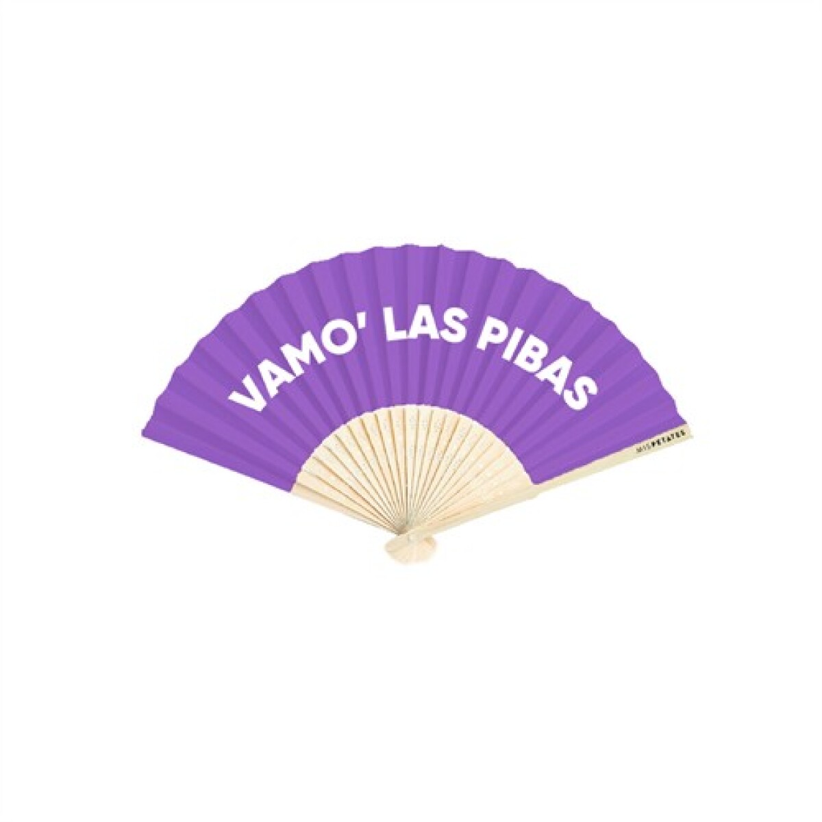 Abanico Mis Petates - Violeta 