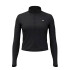 Buzo de Mujer Under Armour Motion 1/2 Zip Negro