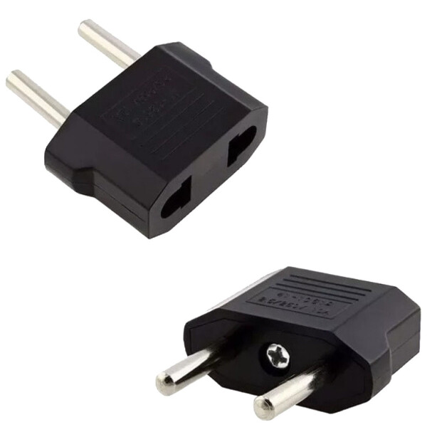 Adaptador Corriente Ficha Americana a 2 en LÃ­nea Adaptador Corriente Ficha Americana a 2 en LÃ­nea