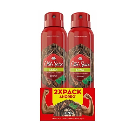 Pack 2 Desodorante en Aerosol OLD SPICE 150ml Leña