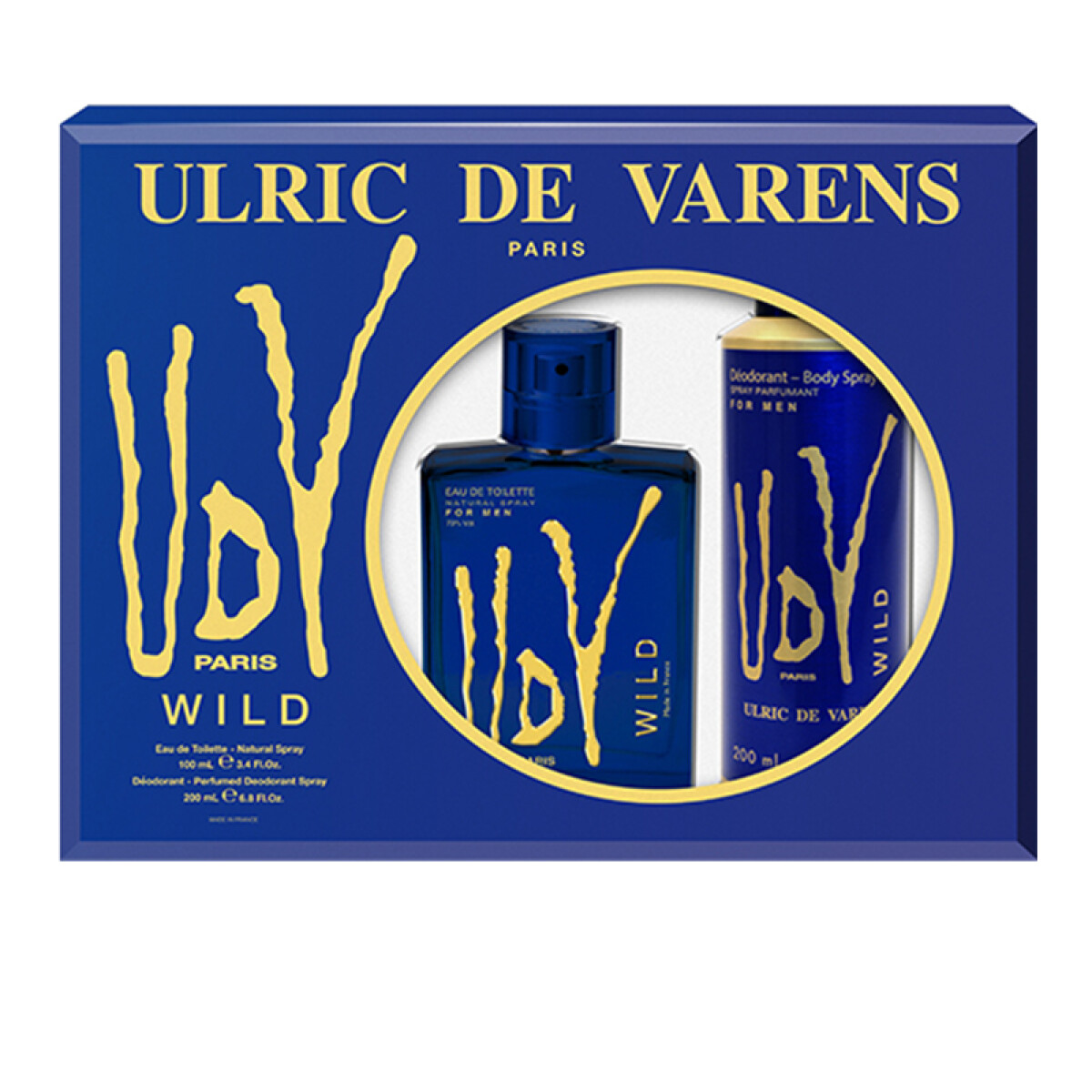 Ulric De Varens UDV Wild Coffret EDT 100 ml + Deo 200 ml 