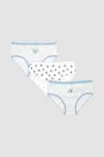 Pack x3 bombachas disney Celeste antique