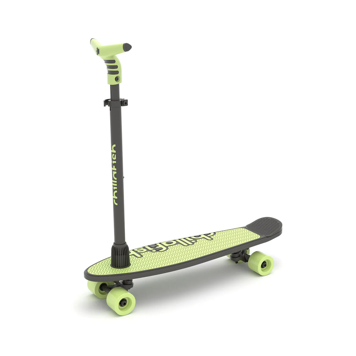Monopatin y patineta Skatie Skootie 2 en 1 Pistacho Chillafish 