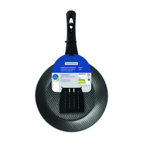 Sartén con espátula modelo"PARIS", Ø22cm -TRAMONTINA TR5608
