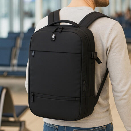 Mochila de viaje Negro