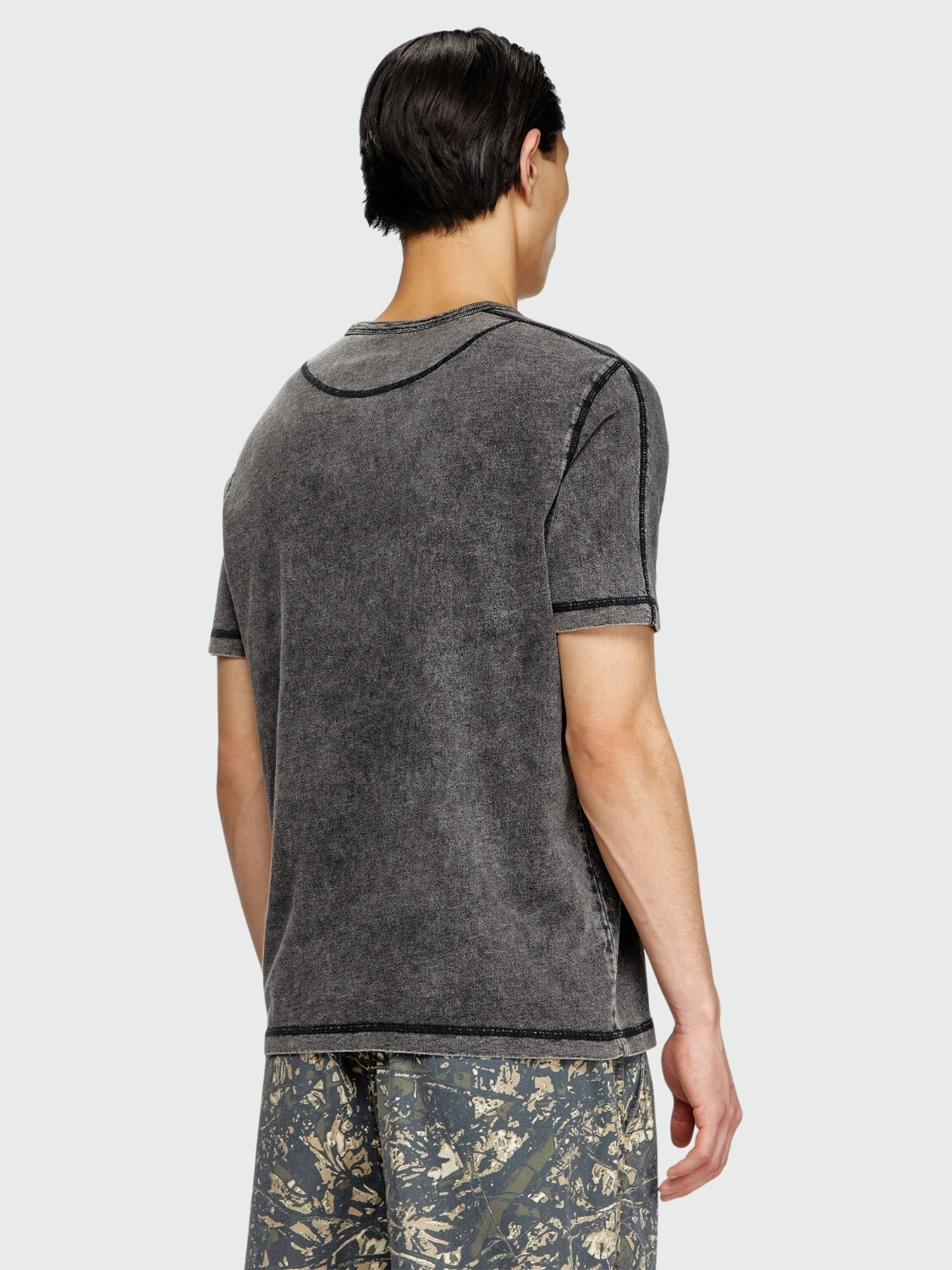 DIESEL - Remera T-Adjind Negro