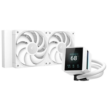 Cooler Liquido Deepcool Mystique 240 Blanco 001