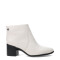 Botas de Mujer Bottero Caña Baja de Cuero Marfil