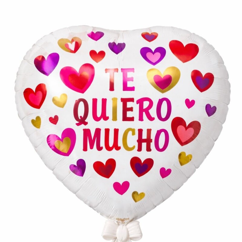 Globo te quiero mucho corazon- diseños variados Globo te quiero mucho corazon- diseños variados