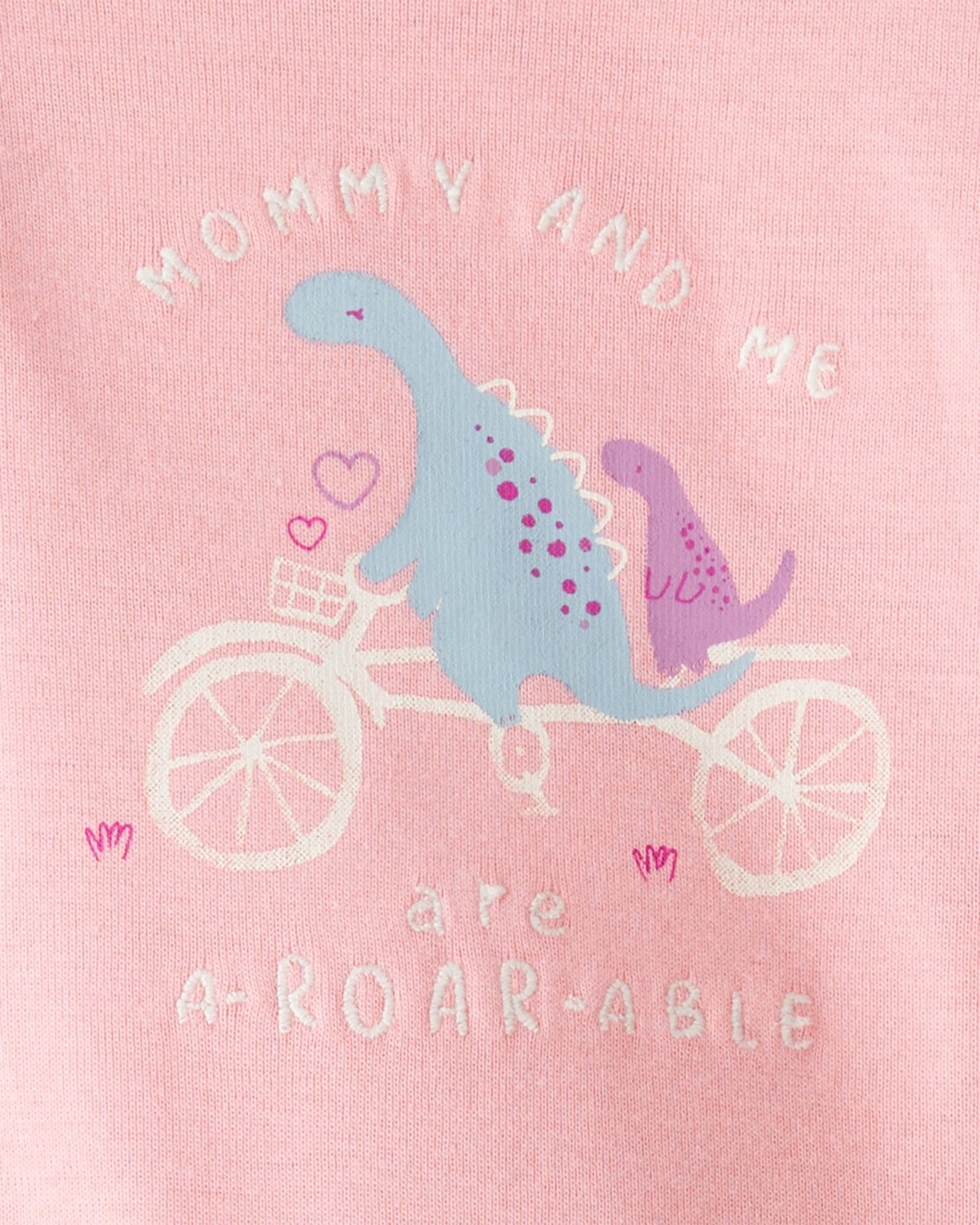 Set dos piezas de algodón, pantalón y body, diseño dinos Set dos piezas de algodón, pantalón y body, diseño dinos