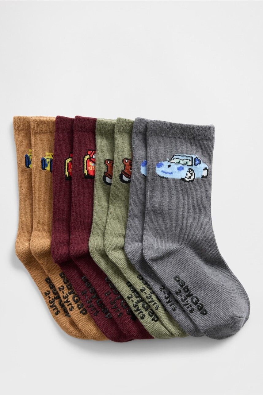 Medias Pack X4 Toddler Niño Black 1