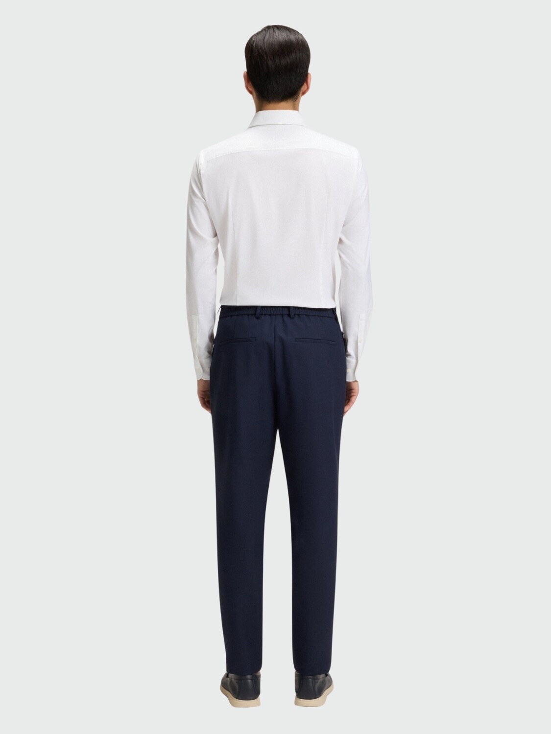 BOSS Black - Camisa Slim Fit Blanco