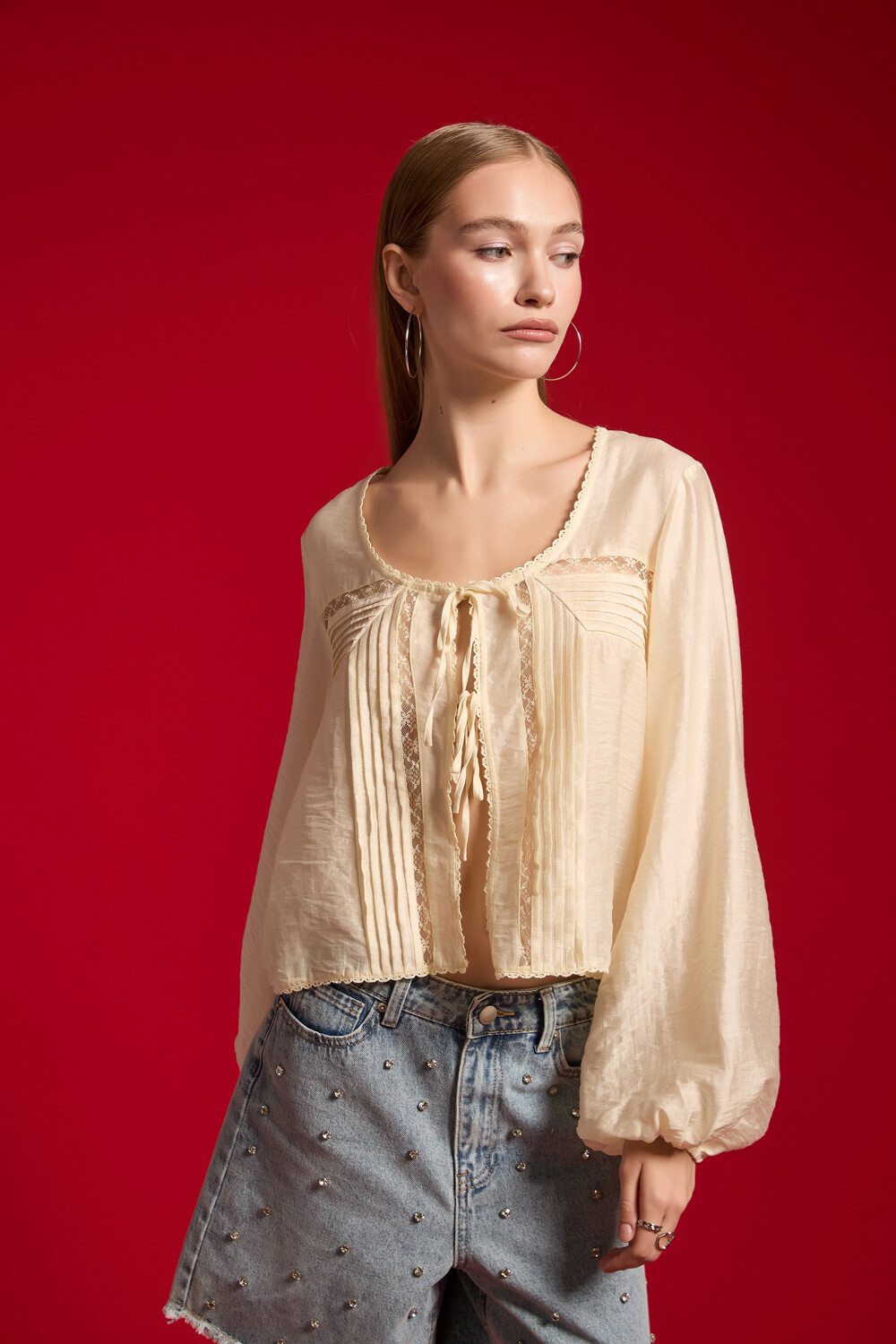 Blusa Ilari Crudo / Natural