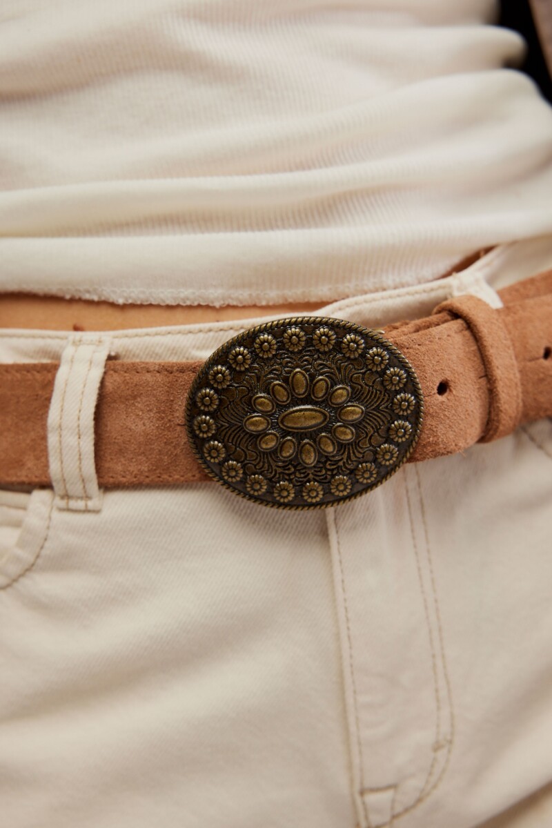 CINTURÓN DUQUESA Marron