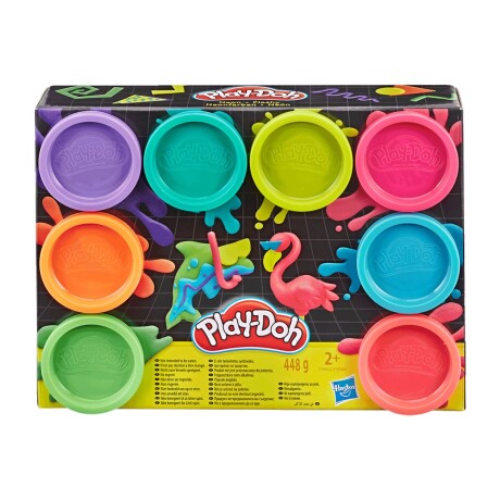 Pack X 8 Play Doh Hasbro Delfín y Pelicano 001