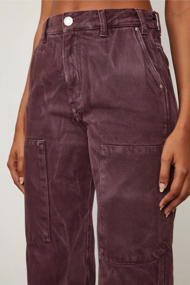 PANTALÓN BOOT 70S Violeta