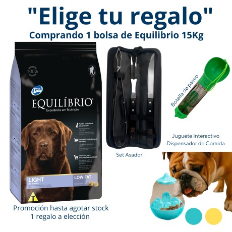 EQUILIBRIO PERRO ADULTO LIGHT 15 KG Equilibrio Perro Adulto Light 15 Kg