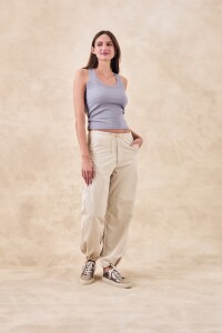 Musculosa Lurex Lila