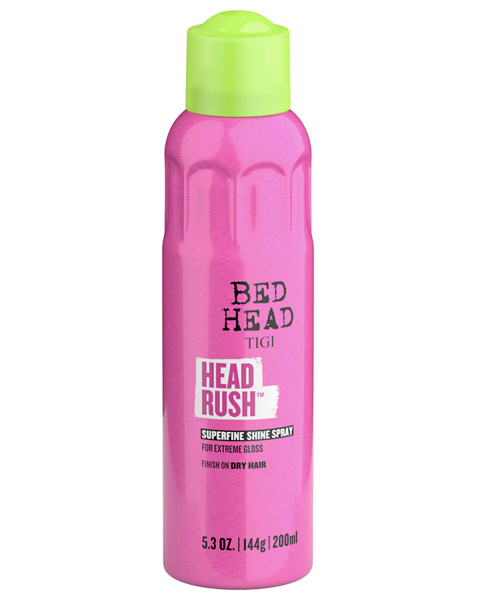 Brillo en Spray para cabello Tigi Bed Hard Headrush 200ml 