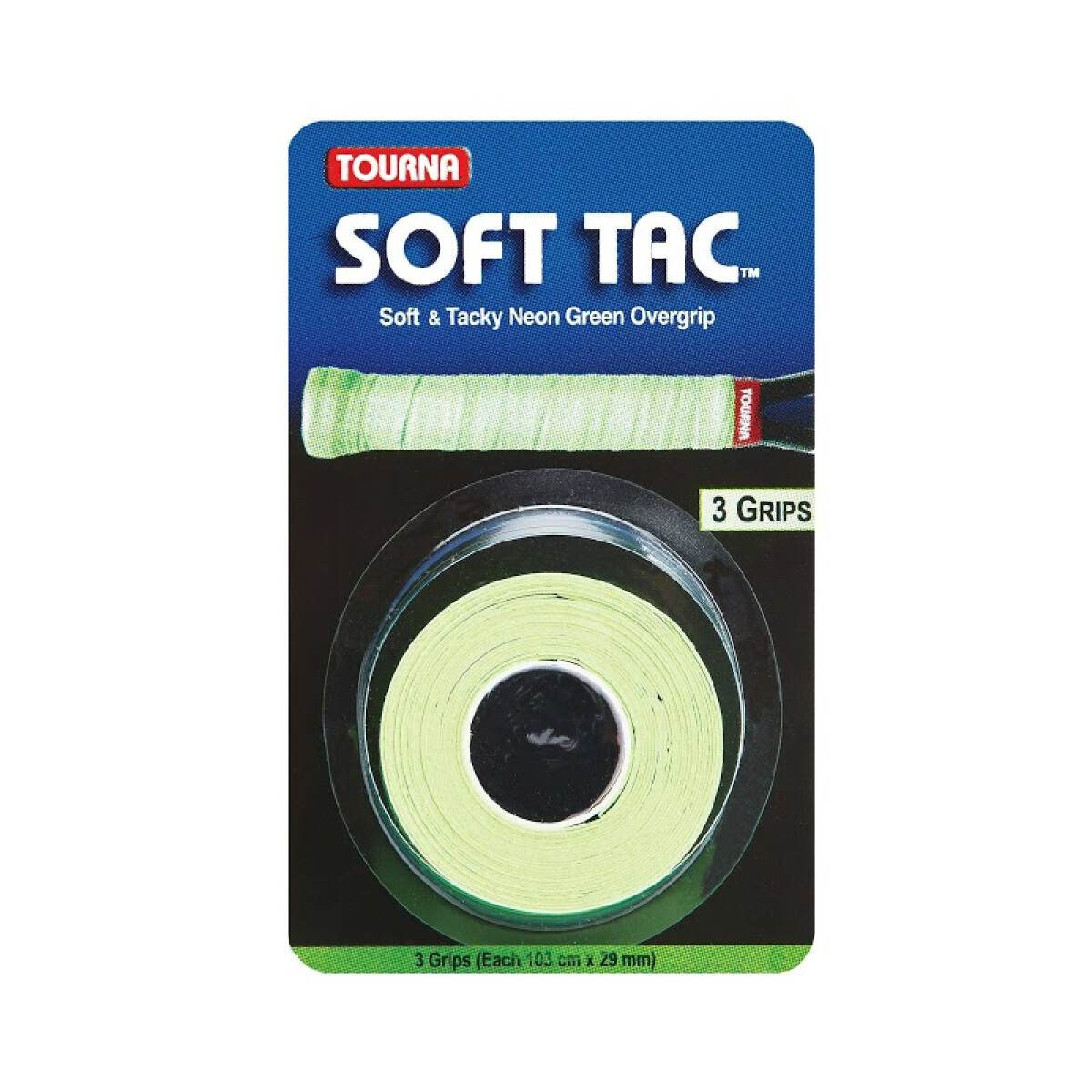 Overgrip Tourna Soft Tac Neon - Verde 