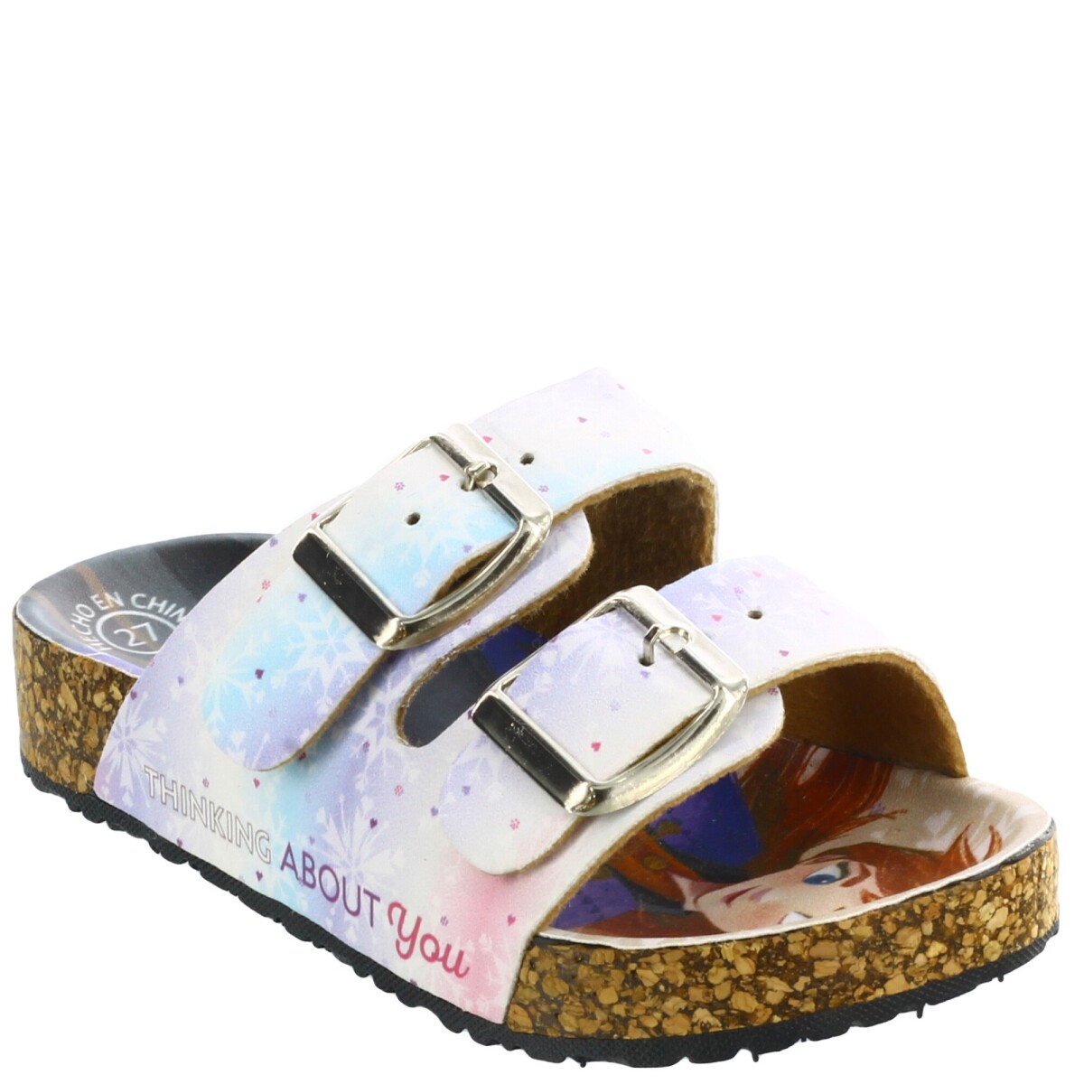 Sandalias Infantiles Disney Frozen - Lila 