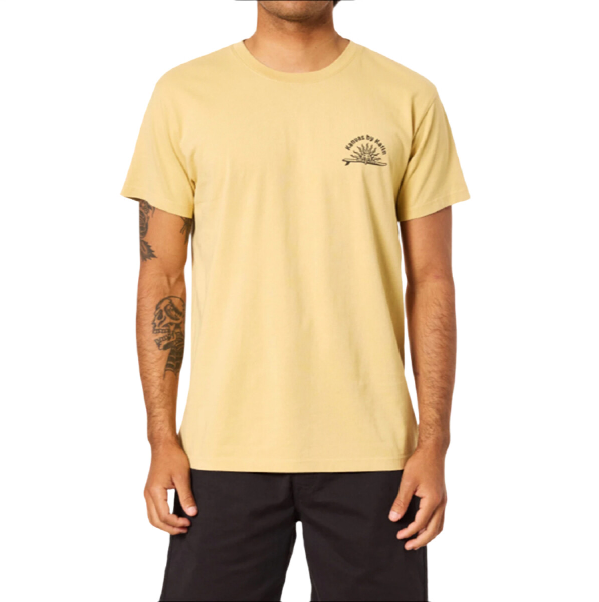 Remera Katin Sunny - Amarillo 