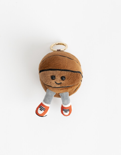 Llavero Cozy Llavero Y Bag Charm Pelota Basquetball - Combinacion Multicolor