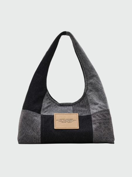 MARC JACOBS - The Patchwoek Denim Sack Bag Alta Automática