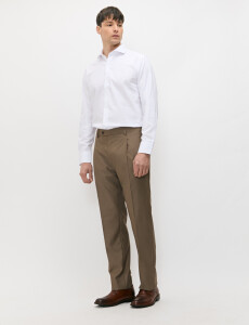 080972 PANTALON HARRINGTON LABEL Tostado