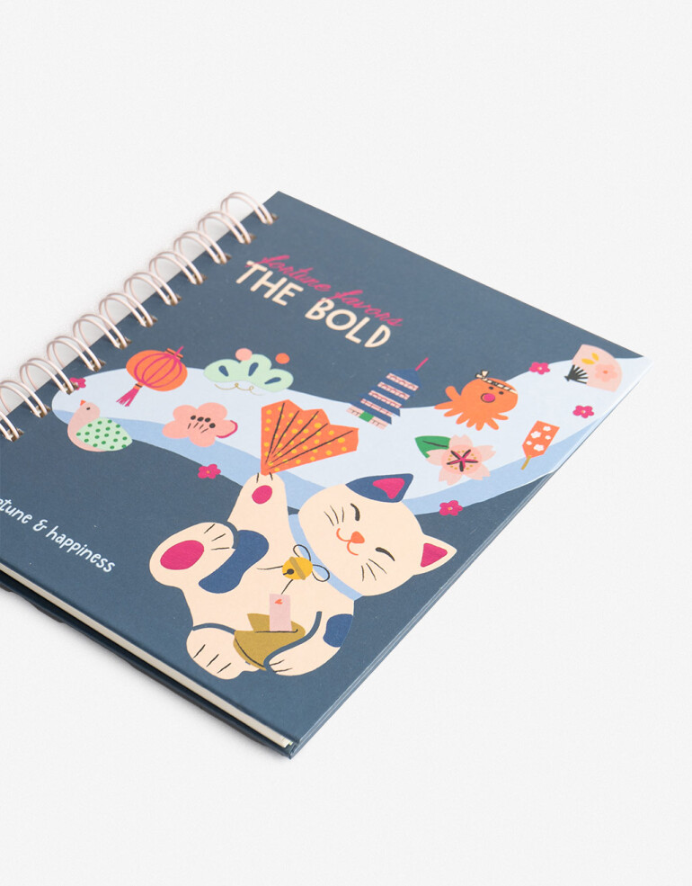 Anotadores Cuadernos y Memos Cuaderno Cuaderno "lucky Cats" - Combinacion Multicolor