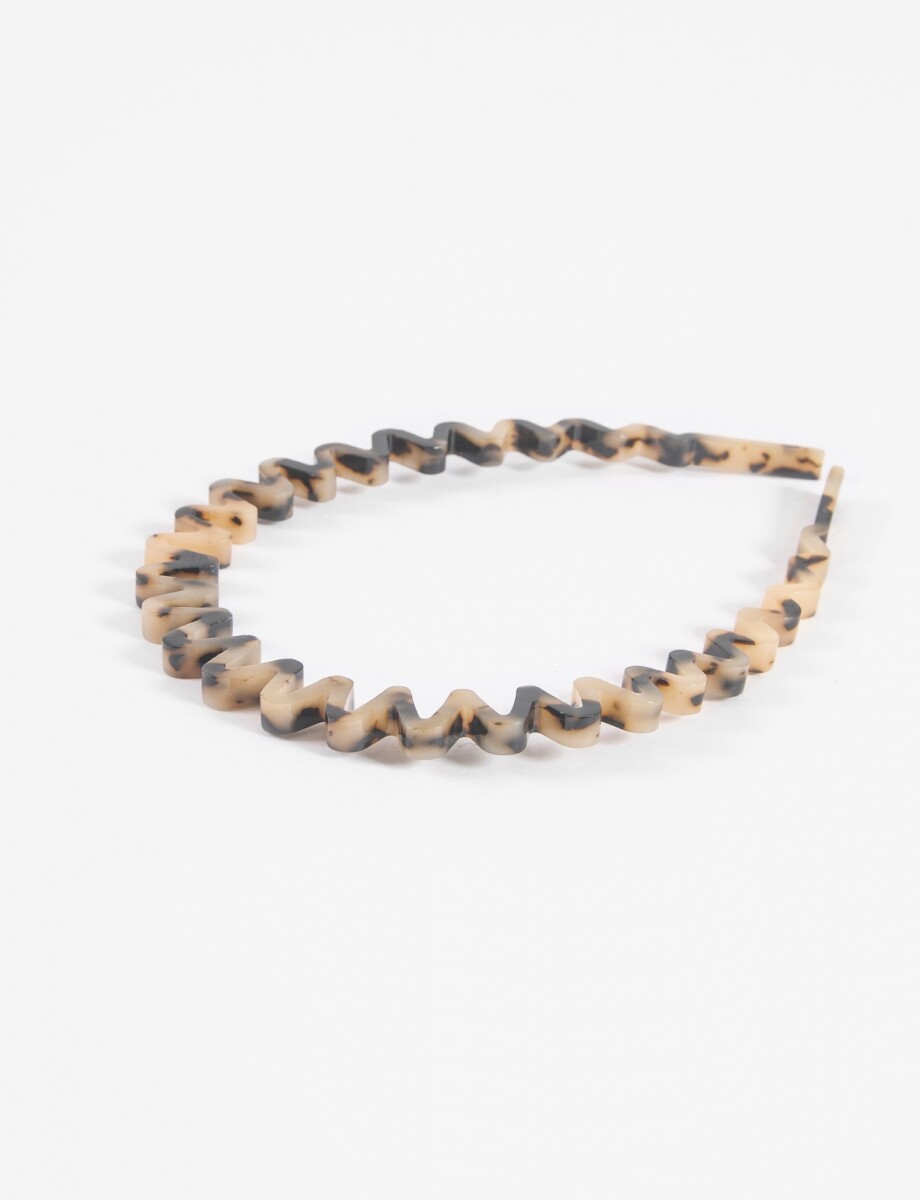 Vincha wavy - carey 