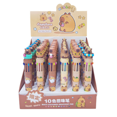 Bolígrafo 10 colores Capi Bolígrafo 10 Colores Capi