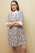 VESTIDO ARENAL Celeste Cielo