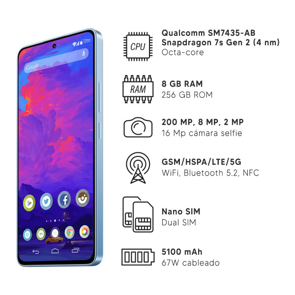 Xiaomi Redmi Note 13 Pro 8/256 Gb 5g AZUL