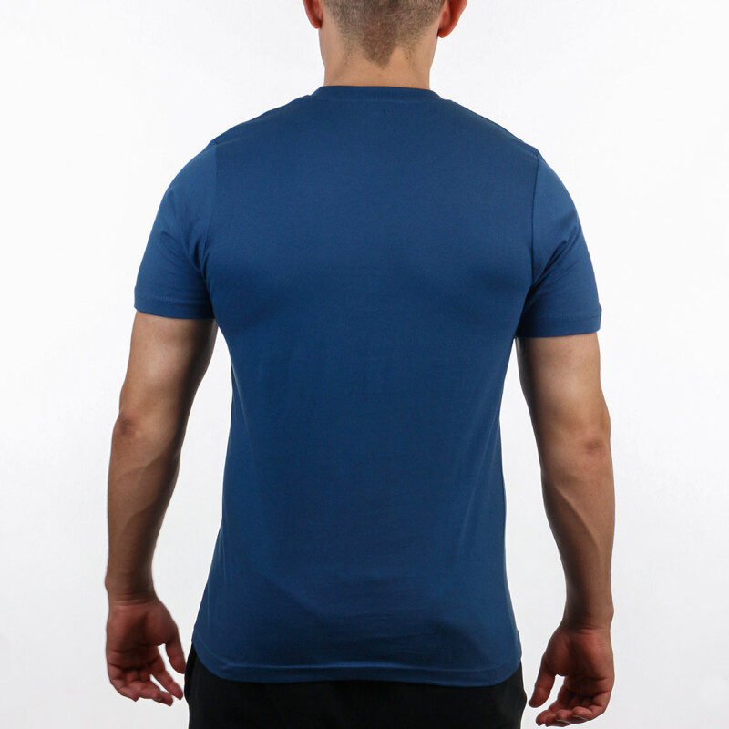 Austral Men's NECK T-SHIRT - NAVY Marino-Azul