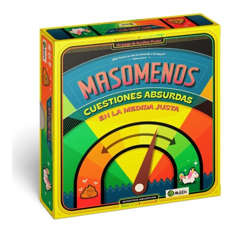 Juego de Mesa Masomenos Cuestiones Absurdas 001