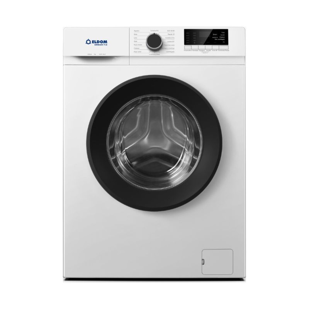 LAVARROPAS ELDOM DREAM 7 KG - CARGA FRONTAL 