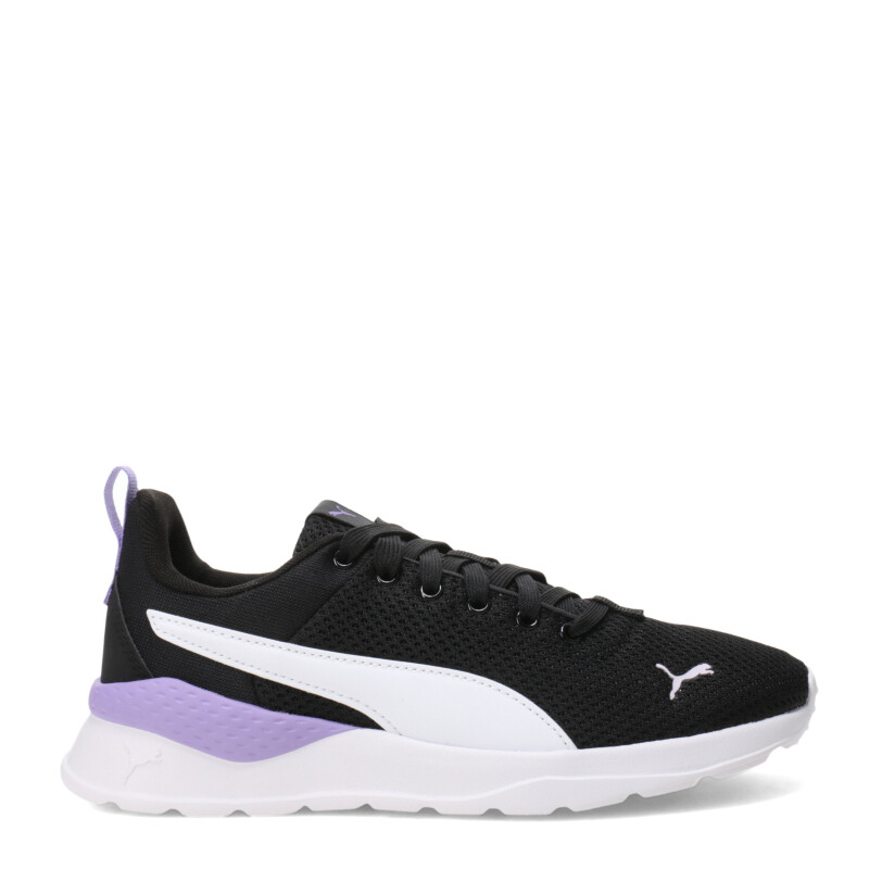 Championes de Mujer Puma Anzarun Lite Negro - Blanco - Violeta Lavanda