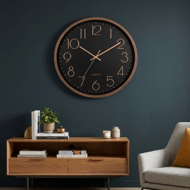 RELOJ MARRON COMB Unica
