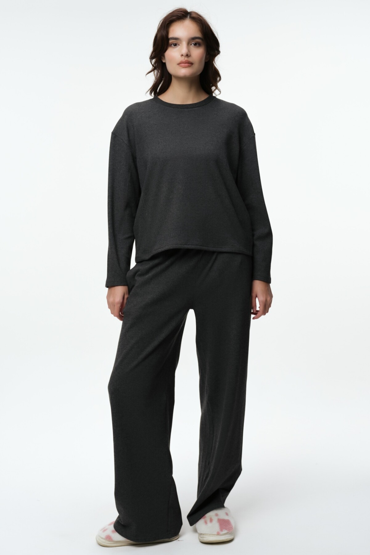 Pantalón Robyn Gris Oscuro