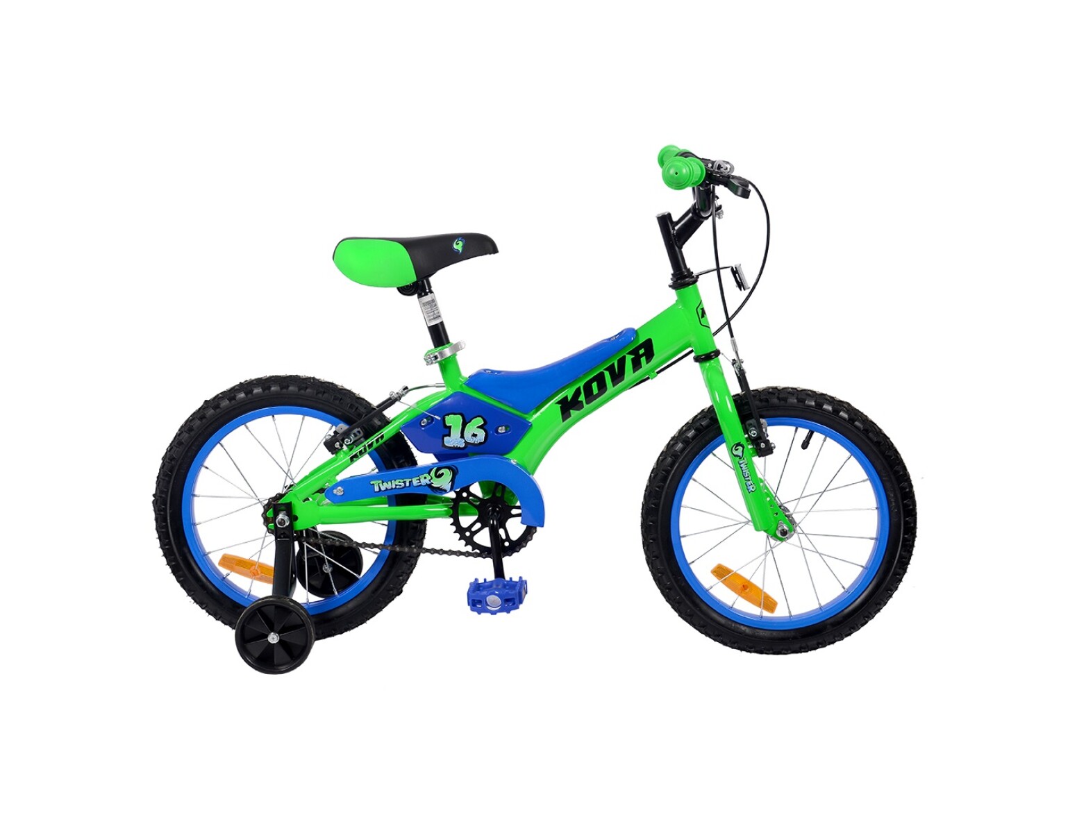 Bicicleta Twister Rodado 16 - Verde 