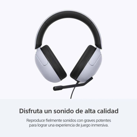 Auricular Sony Gamming MDR-G300 Blanco