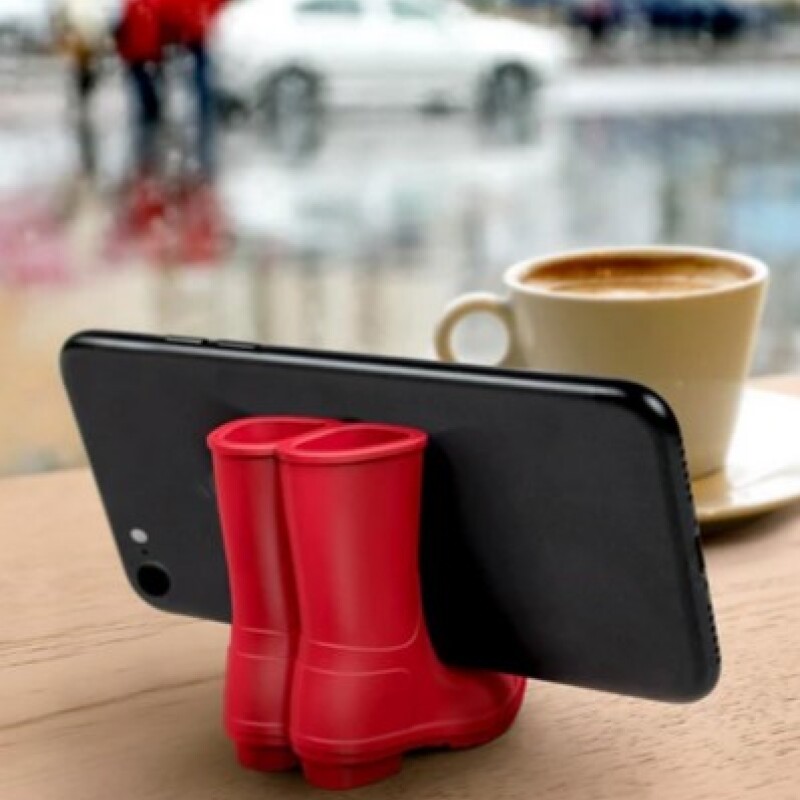 Soporte de Celular para Escritorio Botas