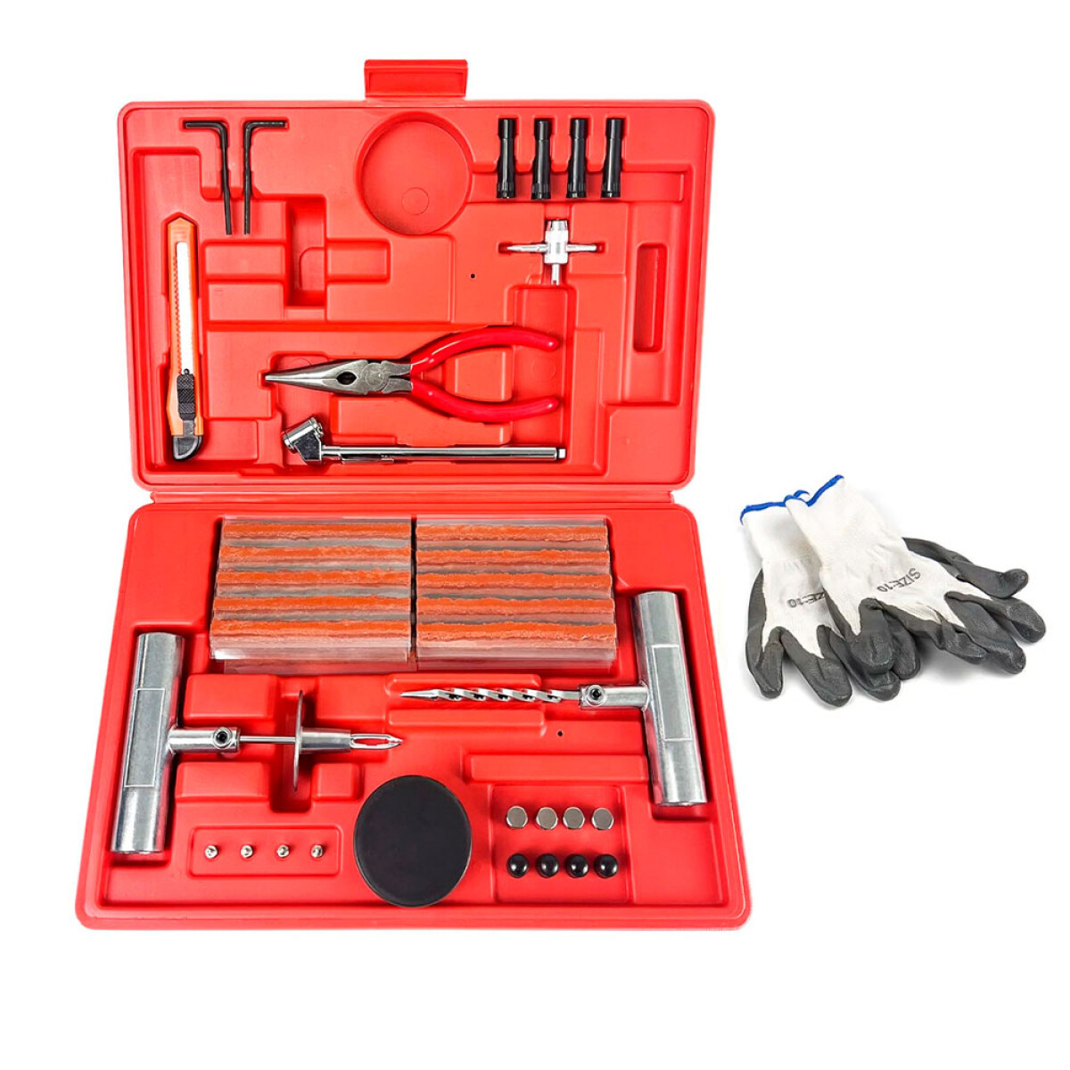 HERRAMIENTAS - KIT REPARA PINCHADURAS VALIJA VARIAS PIEZAS - 